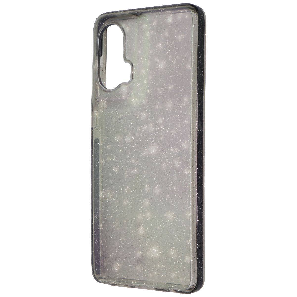 Front. PureGear - PureGear Slim Shell Case for Motorola Moto G Stylus 2024 - Black Stardust - Black.