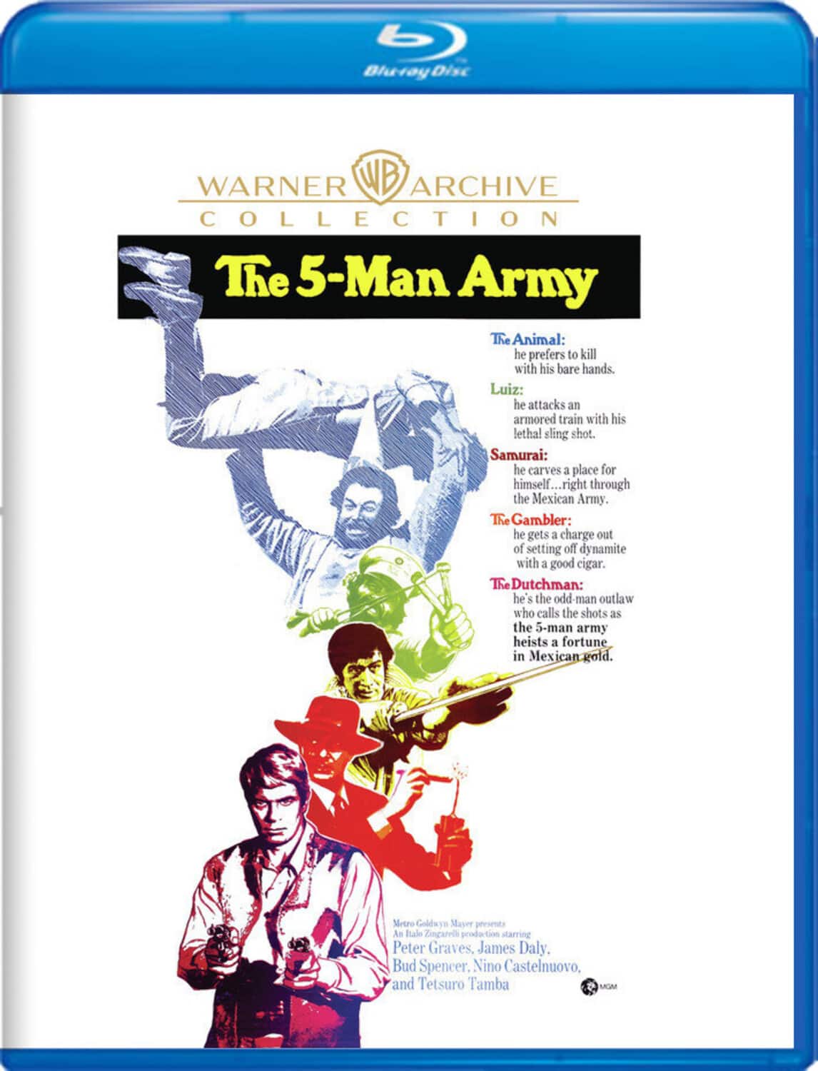 The Five Man Army   - BLU-RAY