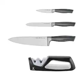Henckels - Graphite 4-pc Starter Knife Set - Stainless Steel