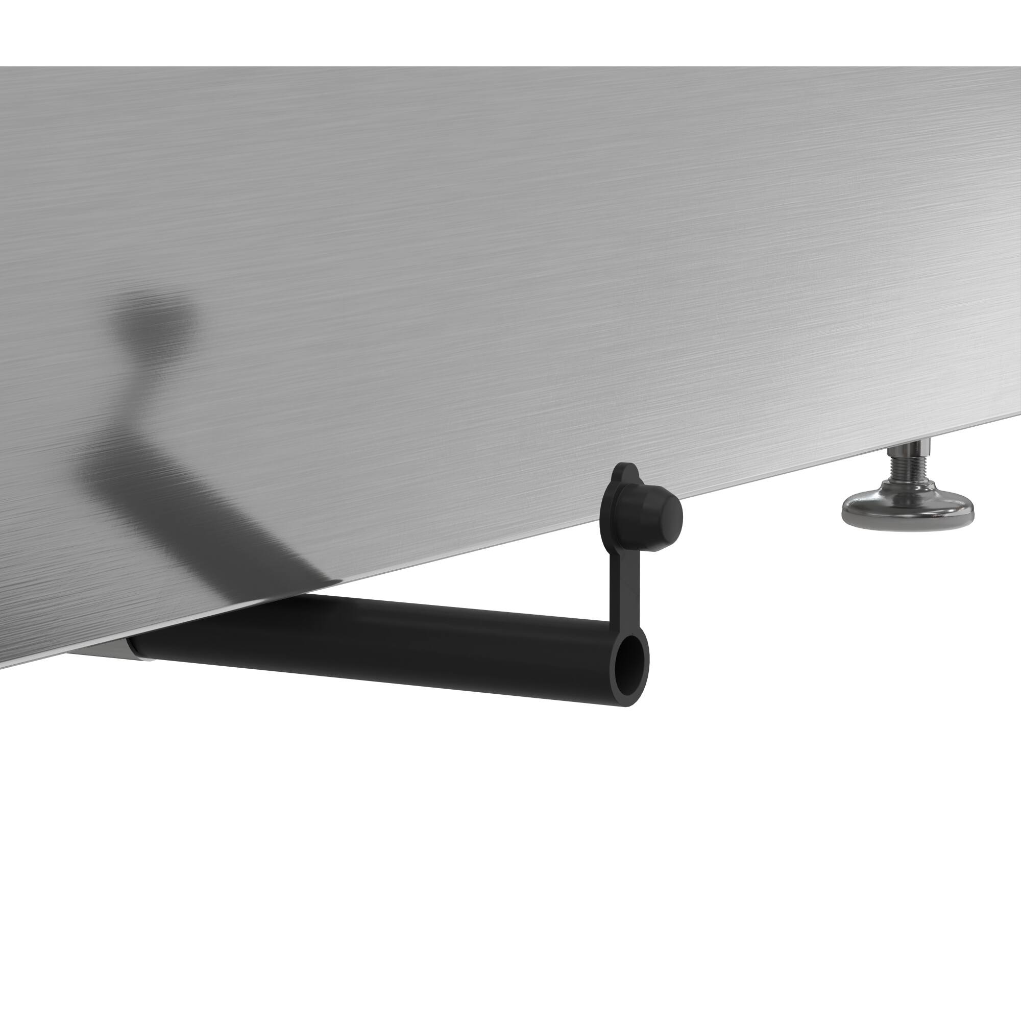 Alt View 8. Koolmore - 45 in. 6-Pan Countertop Ice Cream Display Freezer with Glass Top in Stainless-Steel (KM-CGD-6P45) - Stainless-Steel and Black.