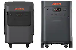 Jackery - E5000AC Plus with Protective Cover, 5034Wh LFP Battery and 7200W 120V/240V AC Output (5040 Wh Capacity)