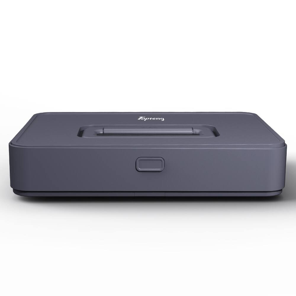 Alt View 4. Topteng - 34-Piece Household & Auto Repair Tool Kit with 20 Bit Set, Tape Measure, Wrench, Pliers for DIY Maintenance​​.