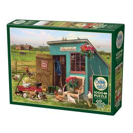 Outset Media - Outset Media: Cobble Hill: The Happy Hen 1000 Piece Puzzle