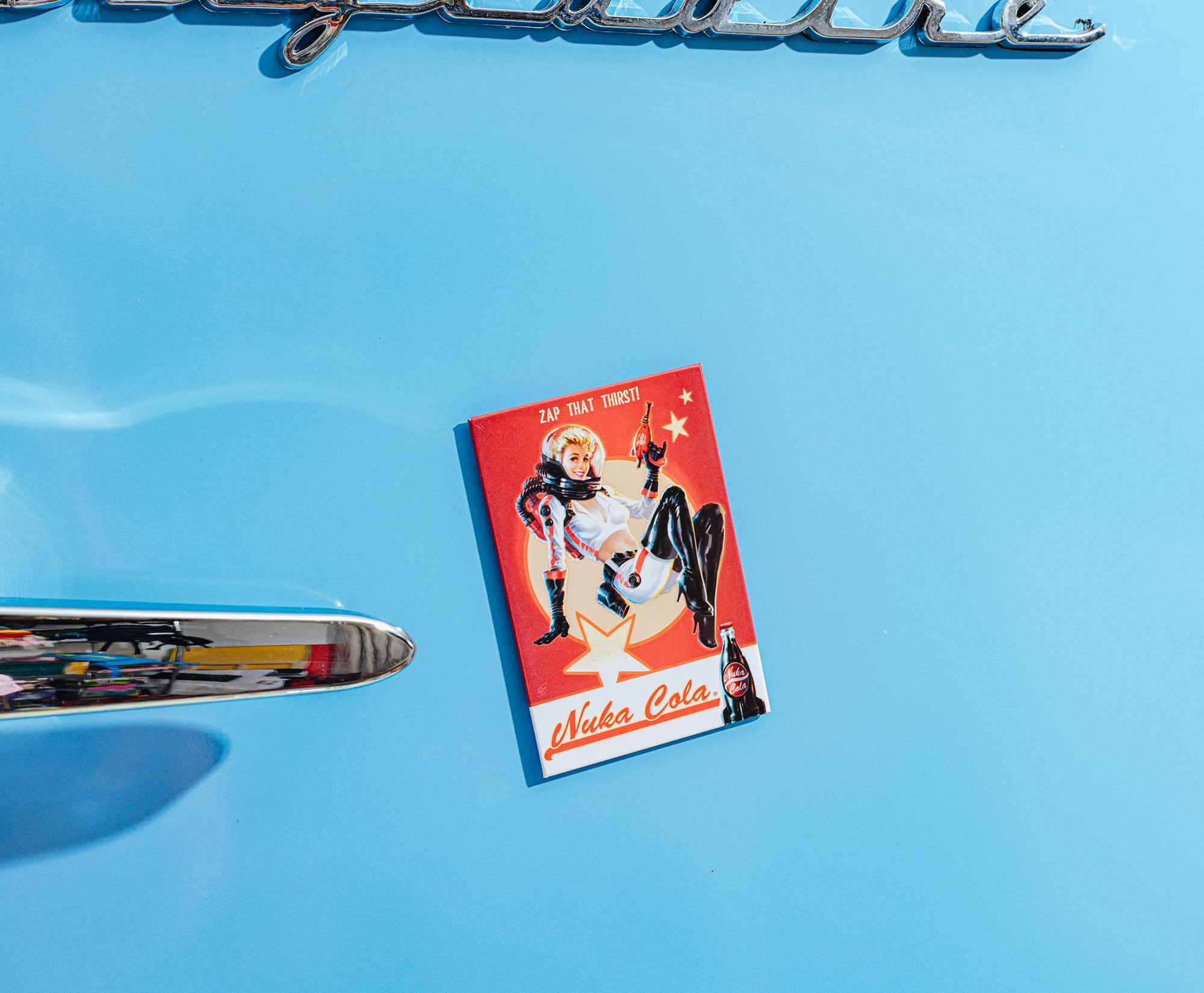 That thirsti zap tala Nuka Cola.