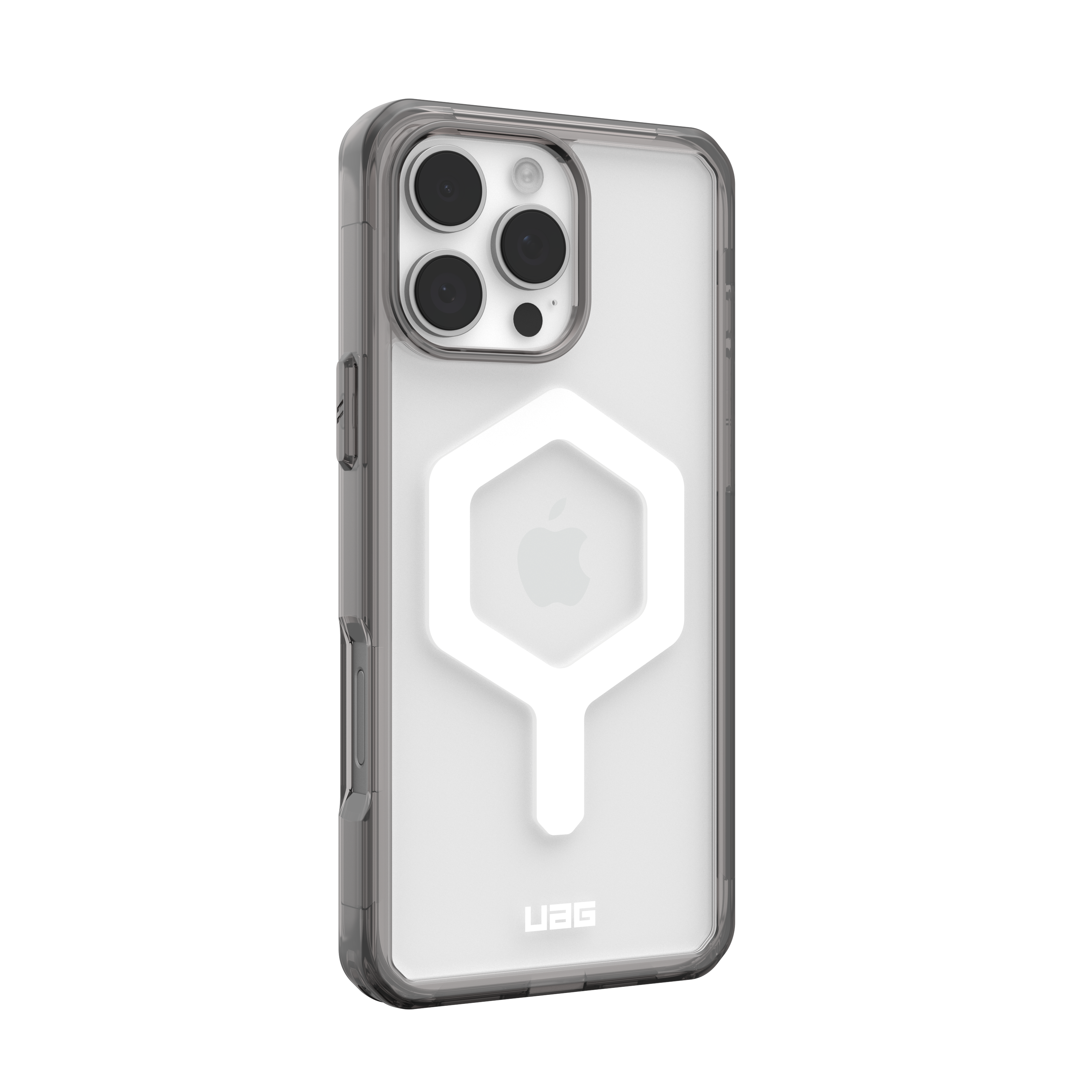 Alt View 2. UAG - Plyo Series Case with Magsafe for Apple iPhone 16 Pro Max - Ash/White.