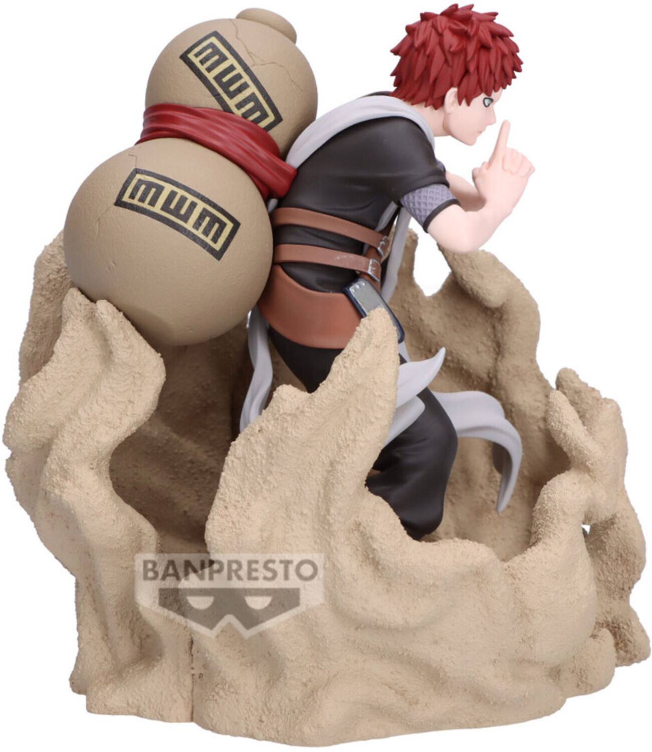 Alt View 1. PopMarket - Banpresto - Naruto - Combination Battle2 - GAARA Statue   - COLLECTIBLES - Multicolor.