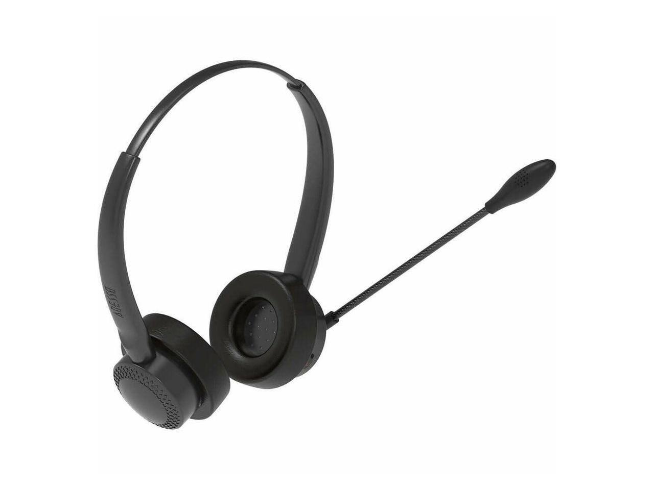 Alt View 10. Adesso - Adesso Xtream P4T-TAA Push-to-Talk USB Headset with Mic, Volume, Call Controls - Black - Red.
