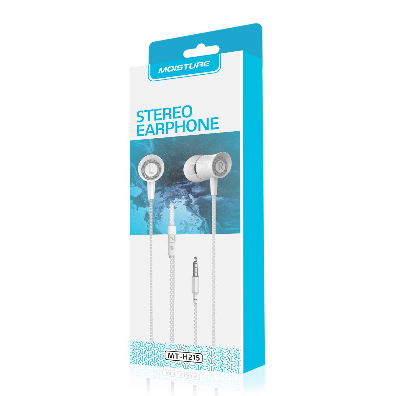Reiko - Moisture Mt-H215 Earphones In - White