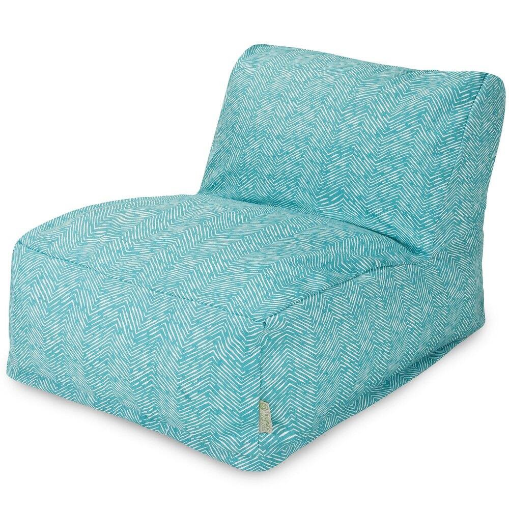 Front. Majestic Home - Chair Lounger South West Teal - Blue.