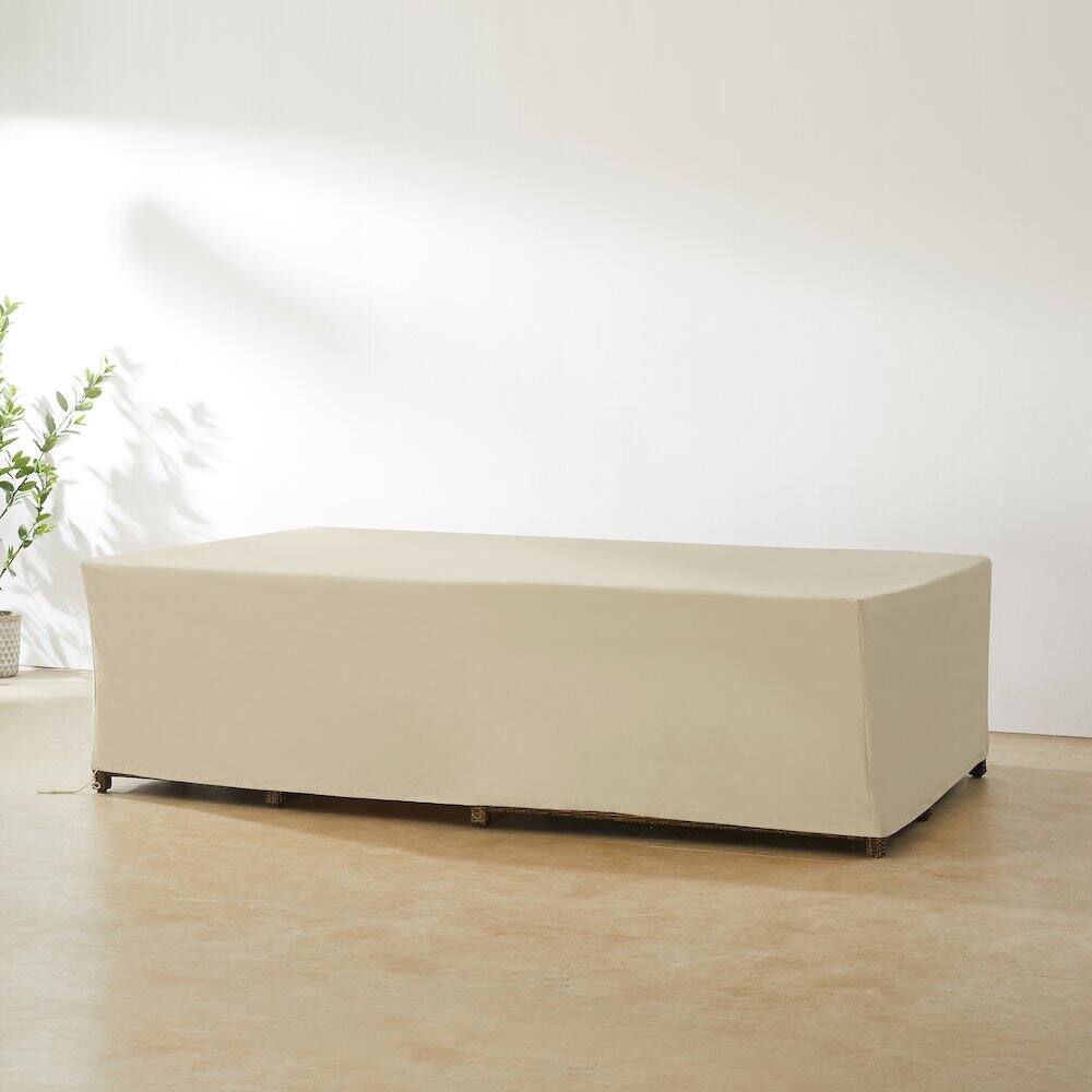 Alt View 5. Crosley Furniture - Outdoor Furniture Cover For Patio Set - Tan.