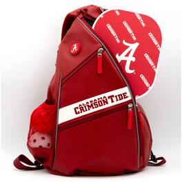 Team Golf - Alabama Crimson Tide Embroidered Team Pickleball Backpack - Multicolor