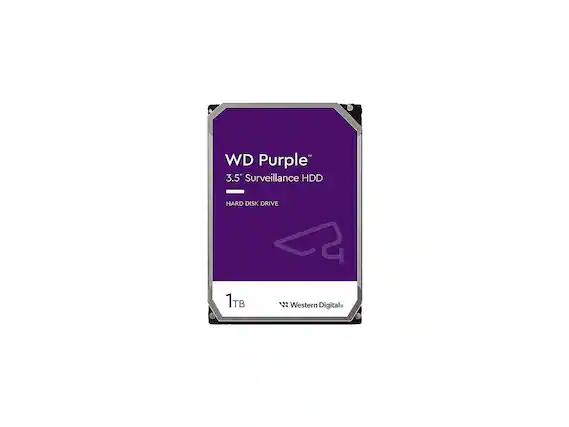 WD Purple 3.5" Surveillance HDD
HARD DISK DRIVE
1TB
Western Digital