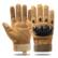 Alt View 1. JupiterGear - Tactical Military Airsoft Gloves for Outdoor Sports, Paintball, and Motorcycling with Touchscreen Fingertip Capability - Tan.