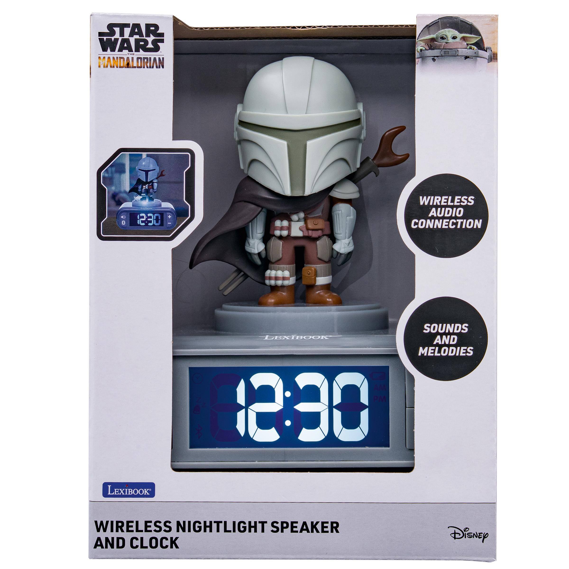 STAR WARS MANDALORIAN

0
12:30

WIRELESS AUDIO CONNECTION
LEXIBOOK
SOUNDS AND MELODIES
AM PM
LEXIBOOK
WIRELESS NIGHTLIGHT SPEAKER AND CLOCK
Disney
