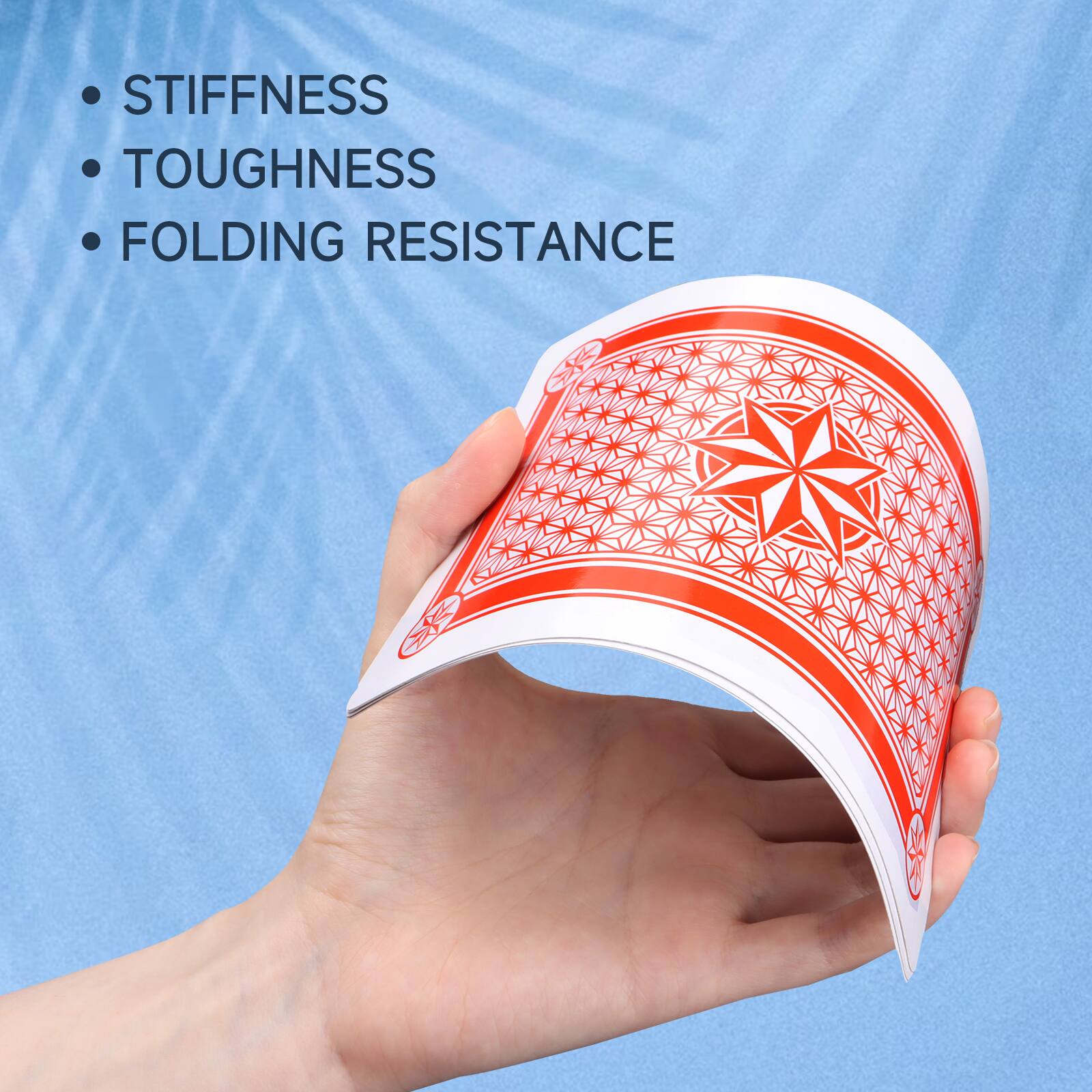 STIFFNESS, TOUGHNESS, FOLDING RESISTANCE