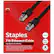 **TECH Staples**
**7 ft Ethernet Cable**
- High-Speed - up to 40 Gbps
- CAT 8
- RJ45 to RJ45
- BLACK
Upgrade to a CAT 8 ethernet cable for expanded network capabilities and faster data transfer speed. Compatible with modems, PCs, laptops, smart TVs, gaming consoles, and other devices.