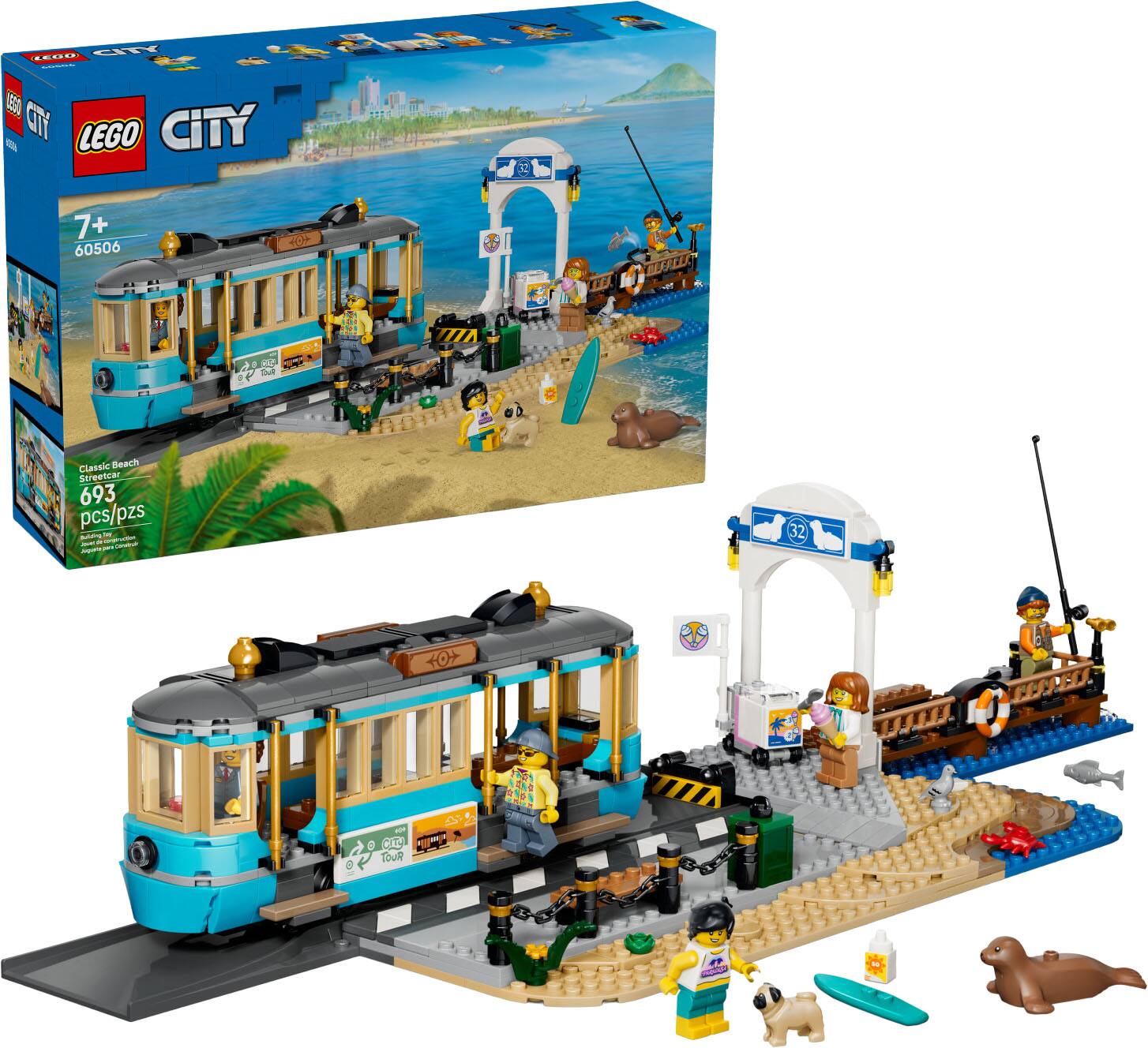 City Classic Beach Streetcar Toy 60506