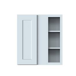 Boyel Living - Standard Corner Wall Cabinets 30.Wx12in.H Ready to Assemble Kitchen Cabinets - DOVE GRAY