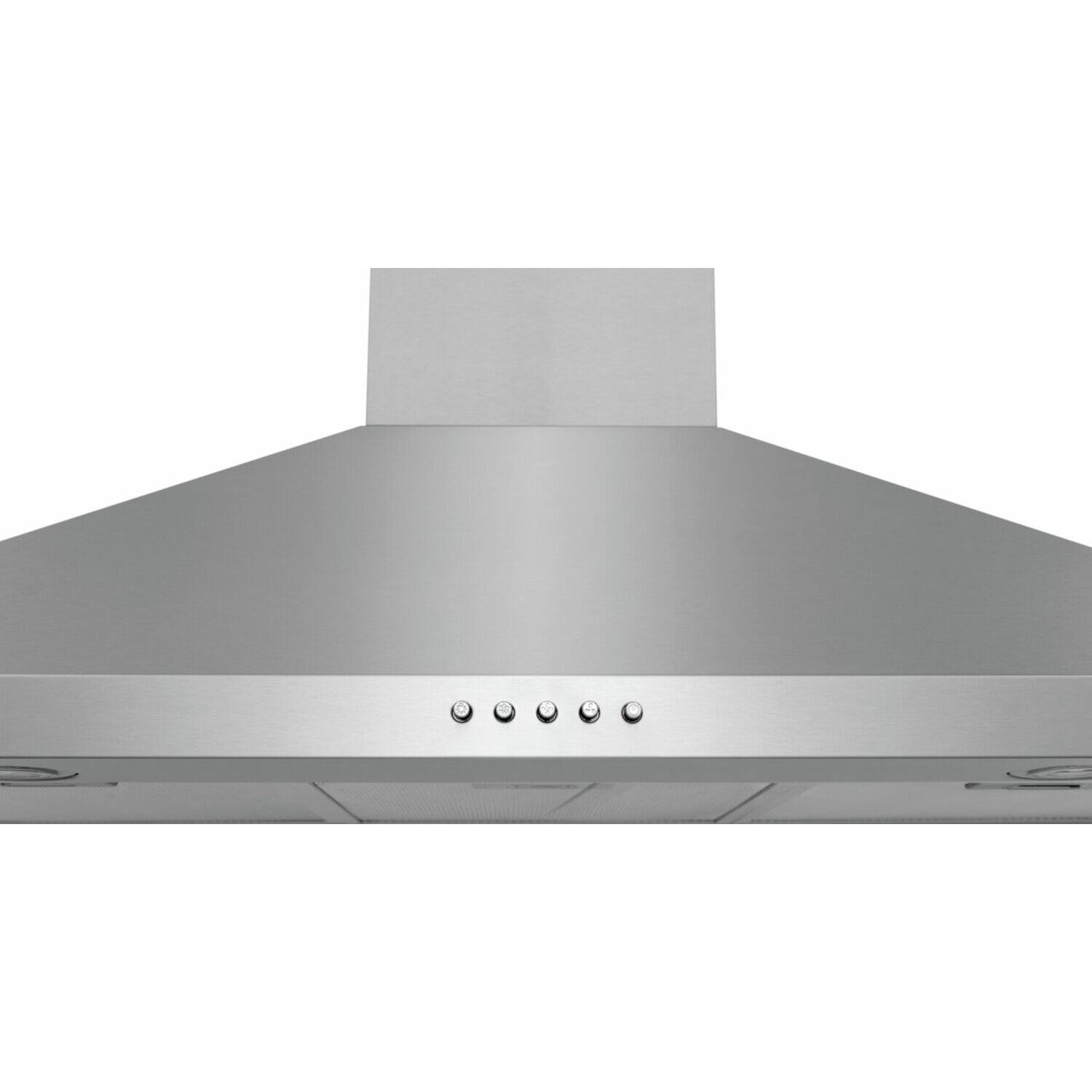 Back. Frigidaire - 36" Stainless Canopy Wall-Mounted Hood - Stainless Steel.