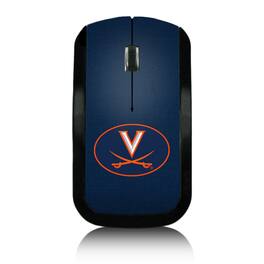 Keyscaper - Virginia Cavaliers Solid Design Wireless Mouse - Wireless - Multicolor