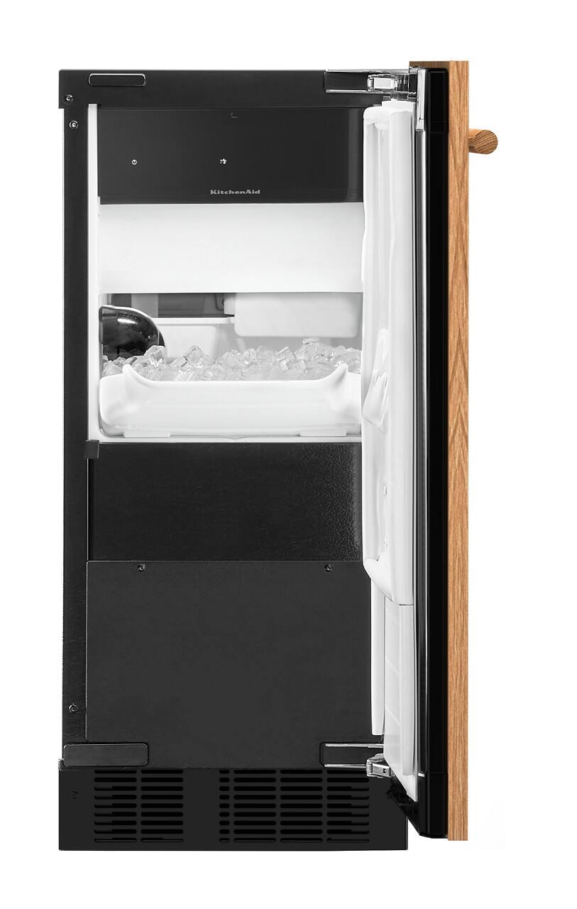 Alt View 8. KitchenAid - 15 inch 25-Lb. Ice Maker - Panel Ready.