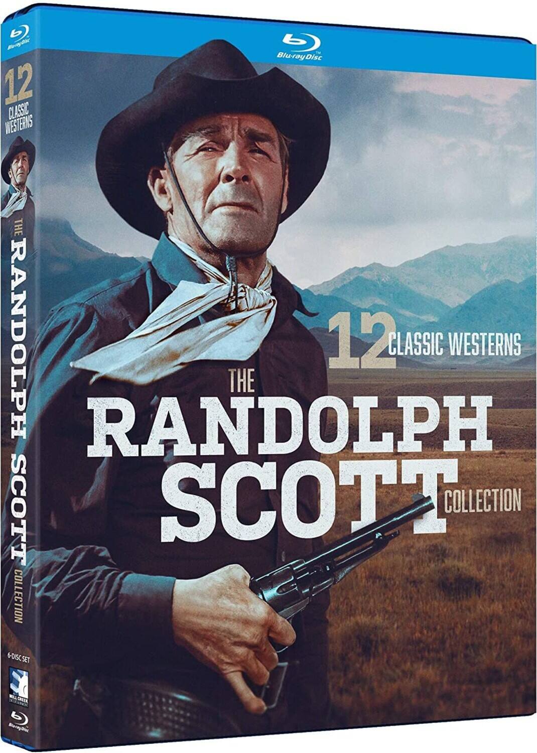 Front. The Randolph Scott Collection: 12 Classic Westerns   - BLU-RAY.