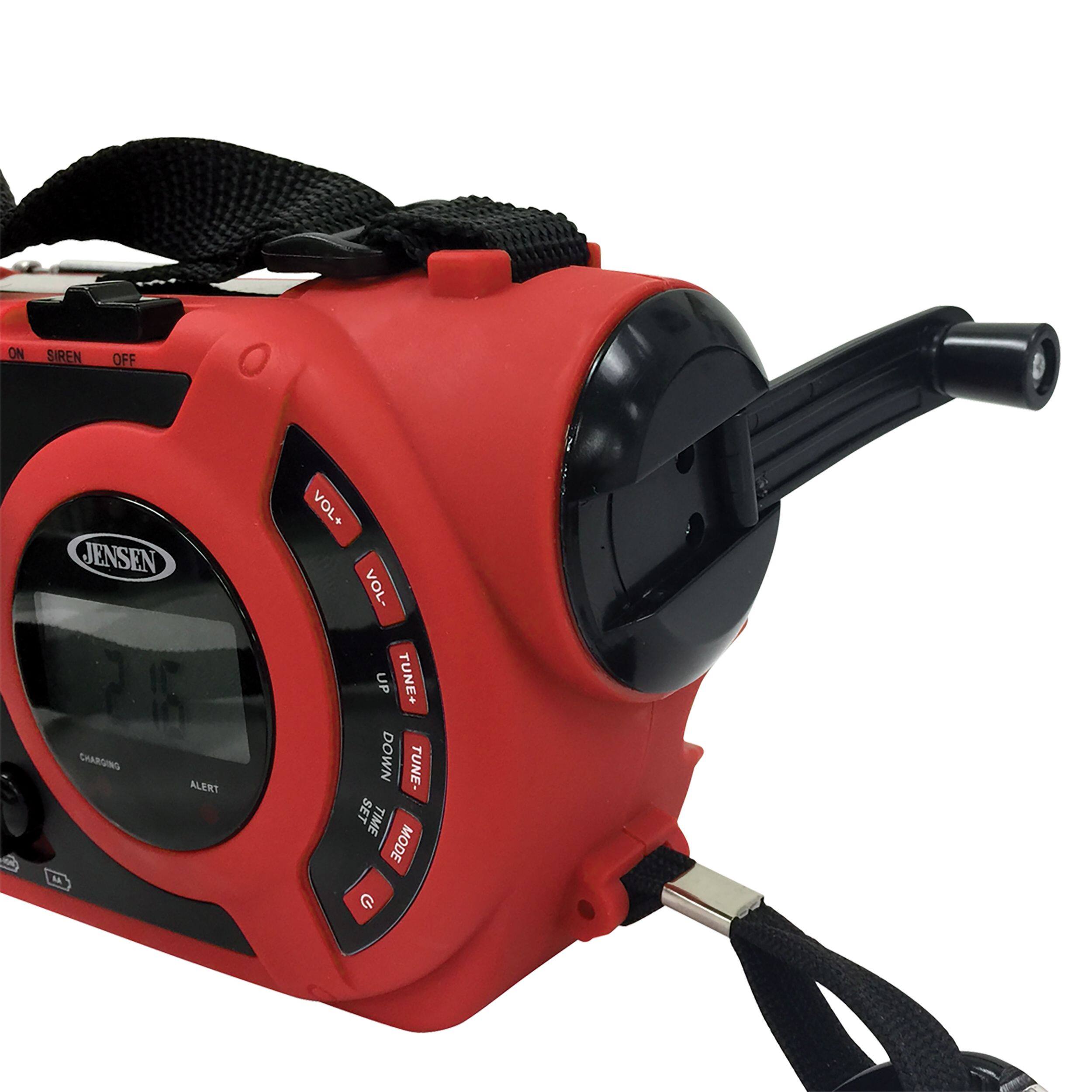 ON SIREN OFF  
JENSEN  
VOL+ VOL-  
UP TUNE+ DOWN TUNE-  
SET TIME MODE  
CHARGING ALERT