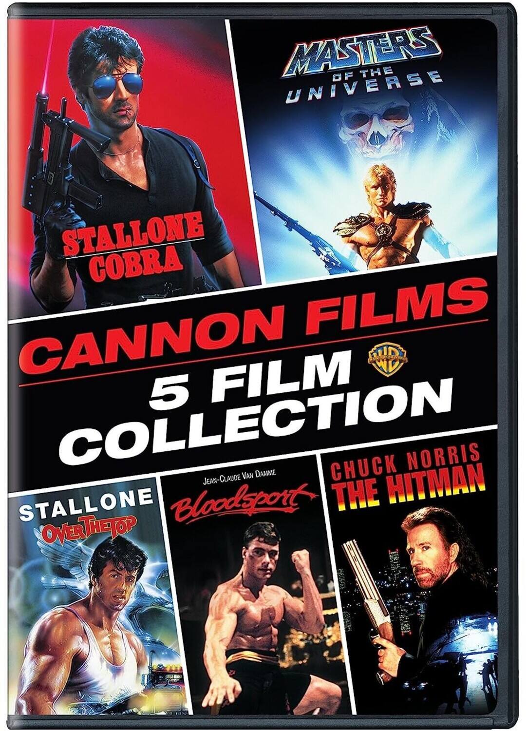 Front. Cannon Films: 5 Film Collection   - DVD.