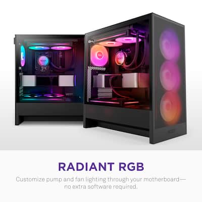 NZXT Kraken Core RGB 360mm Radiator Liquid Cooler (1 x 360mm NZXT Kraken Core RGB 360mm Radiator Liquid Cooler (1 x 360mm
