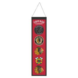 WinCraft - Chicago Blackhawks 8" x 32" Evolution Banner - Multicolor