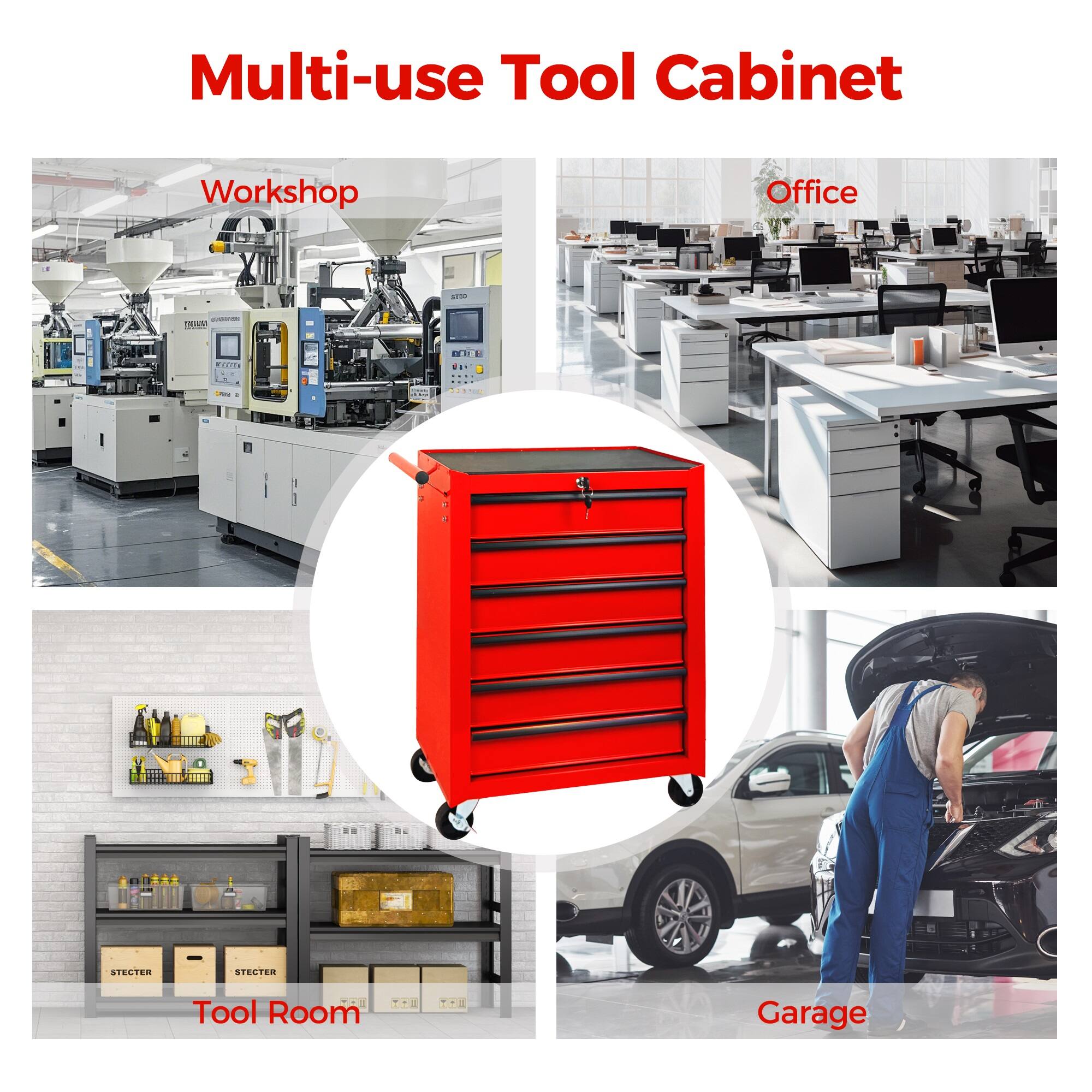 Multi-use Tool Cabinet

Workshop

Office

Tool Room

Garage