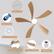 3 Steel Downrods
Copper DC Motor
Flicker-Free Integrated LED
Durable Acrylic Light Cover
5 Premium ABS Blades
Handheld Remote with Wall Bracket