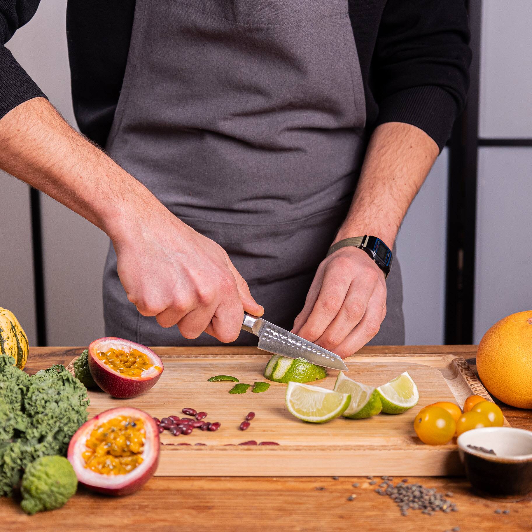 Alt View 1. KOTAI - Paring Kitchen Knife 3.5-inch | BUNKA Collection.