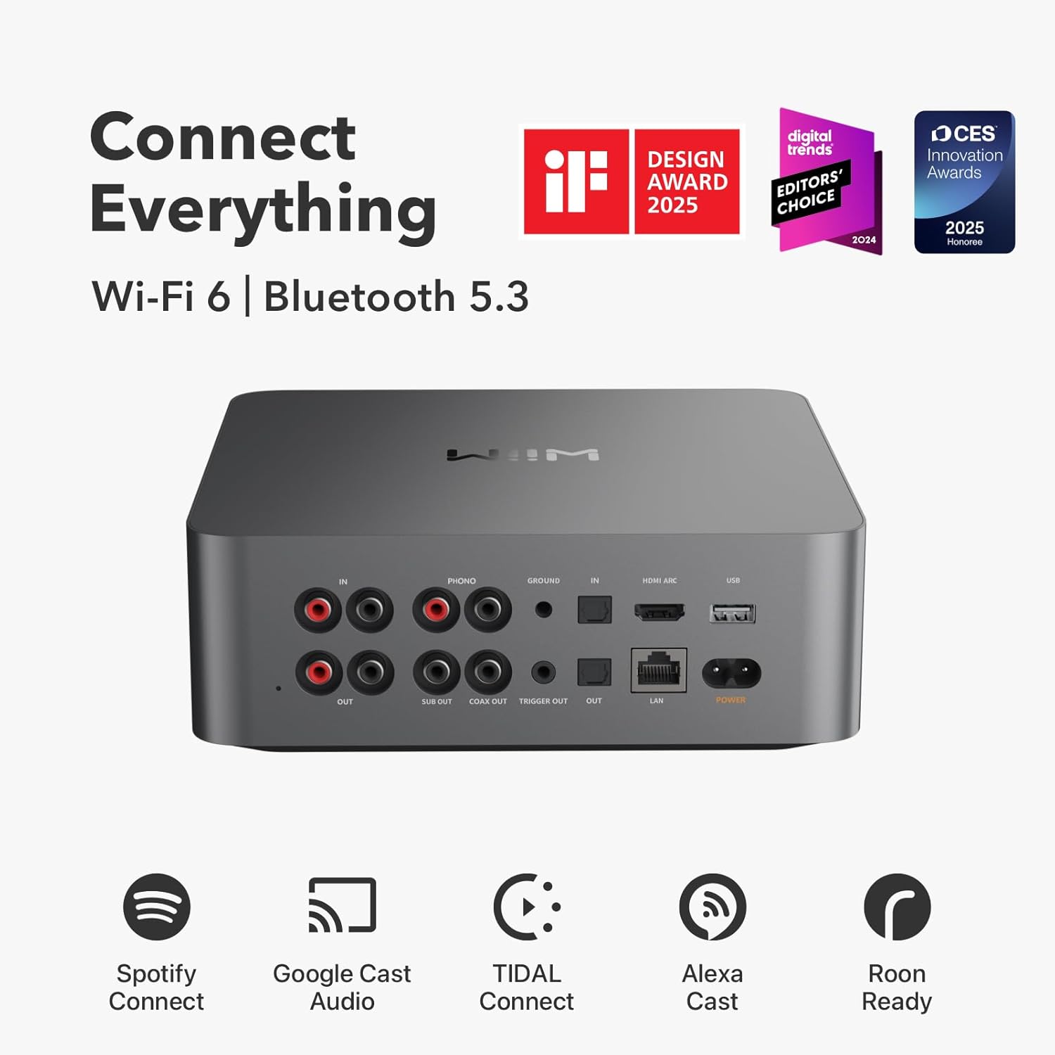 WiiM Ultra Music Streamer & Digital Preamp, 3.5