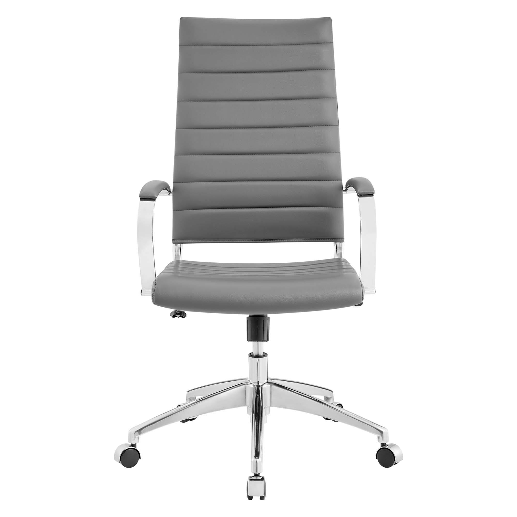 Alt View 3. Modway - Jive Highback Office Chair by Modway - Gray.