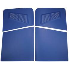 Front. MobileSentrix - Console Shell Faceplate Covers Replacement Compatible For PlayStation 5 Pro PS5 Pro (D-015) (Digital Edition) - Blue - Blue.