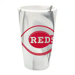 WinCraft - Cincinnati Reds 16oz. Fashion Silicone Pint Glass - Multicolor