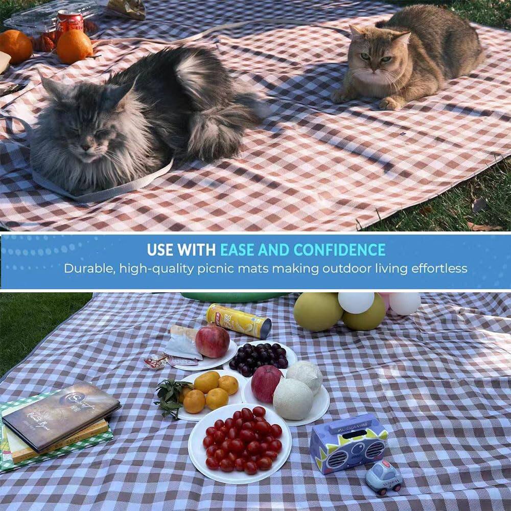 USE WITH EASE AND CONFIDENCE  
Durable, high-quality picnic mats making outdoor living effortless