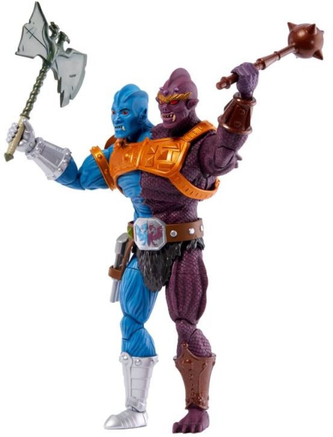 Alt View 4. Mattel - Mattel Collectible - Masters of the Universe Masterverse Two-Bad Action Figure (He-Man, MOTU)   - Collectibles - Multicolor.