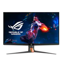 ASUS - Refurbished Excellent - ROG Swift PG32UQ- 32” 4K HDR UHD (3840x2160) G-SYNC Gaming Monitor - Black