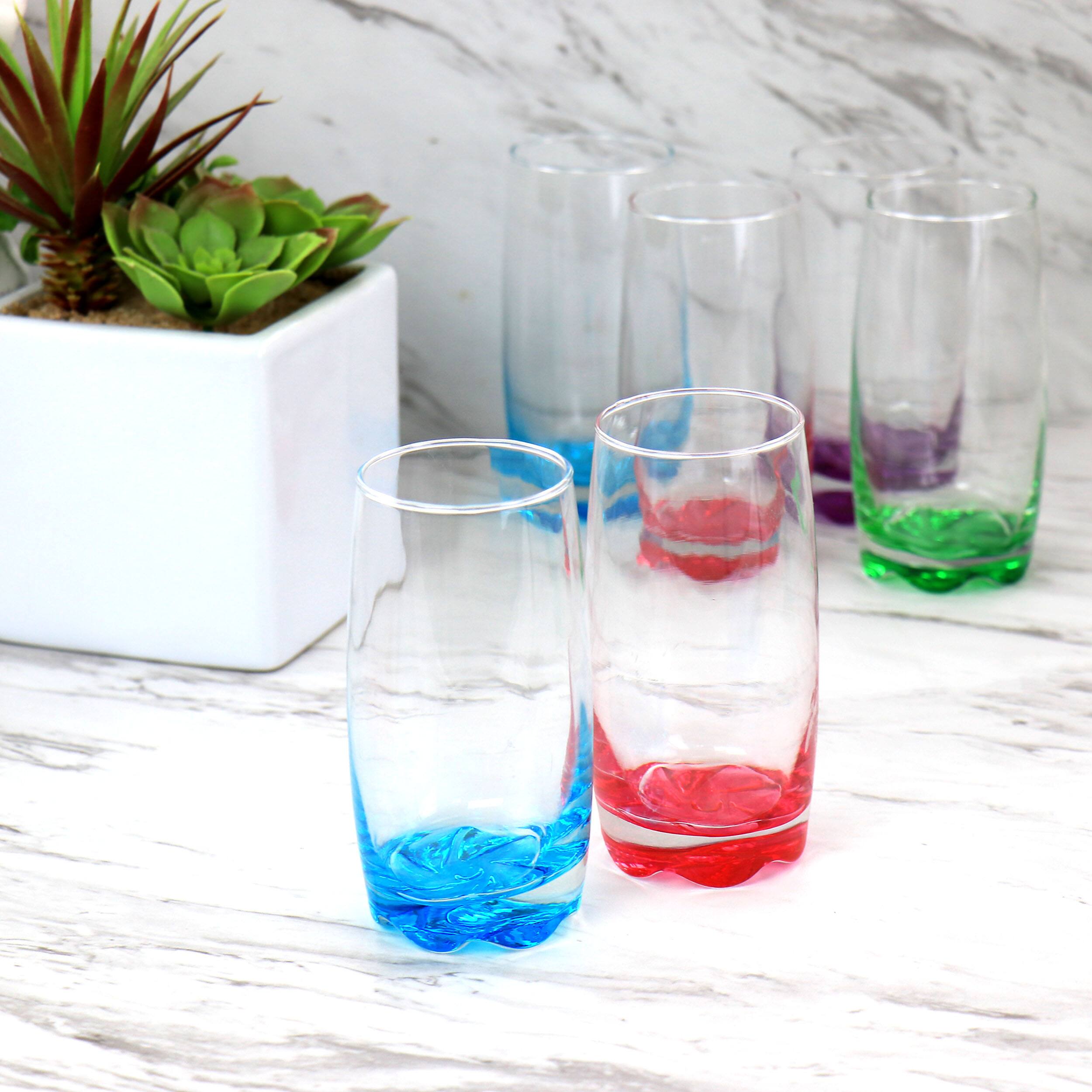 Alt View 10. Gibson - Karissa 8-Piece Glass Tumbler Set - Assorted.