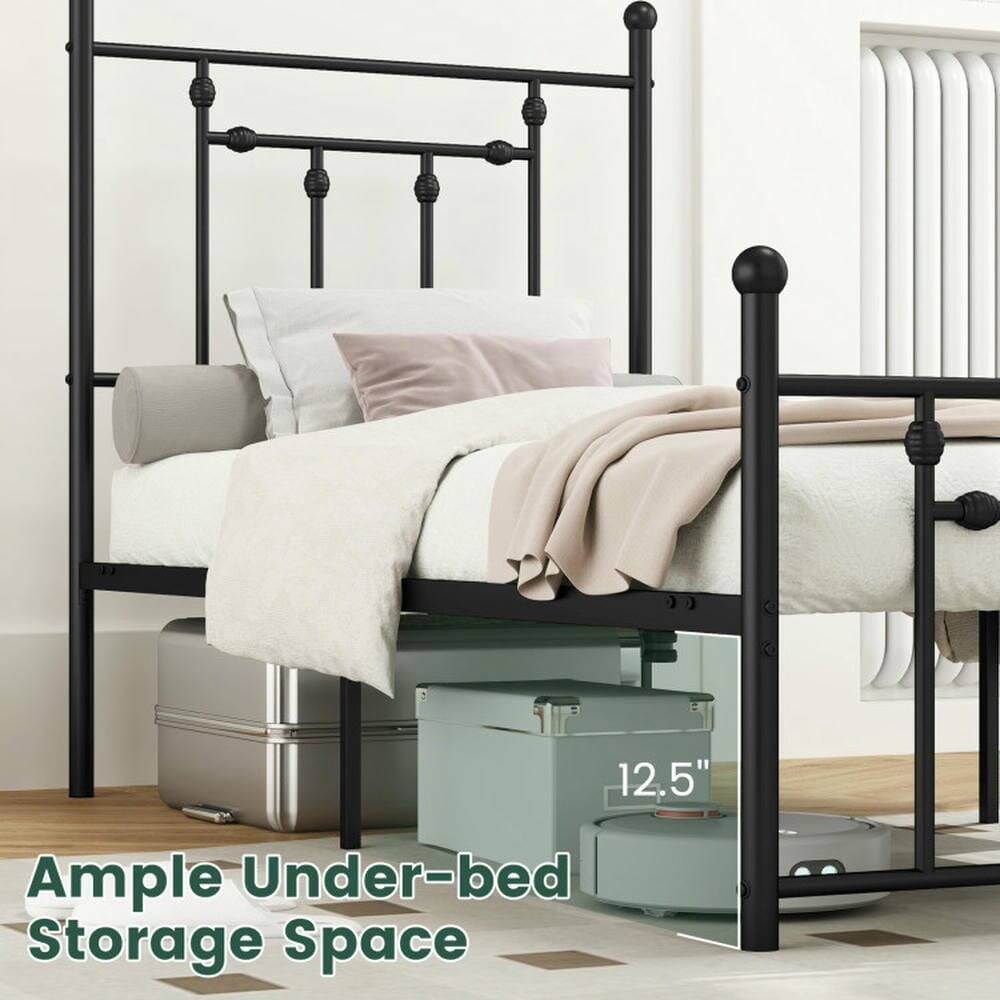 12.5" Ample Under-bed Storage Space