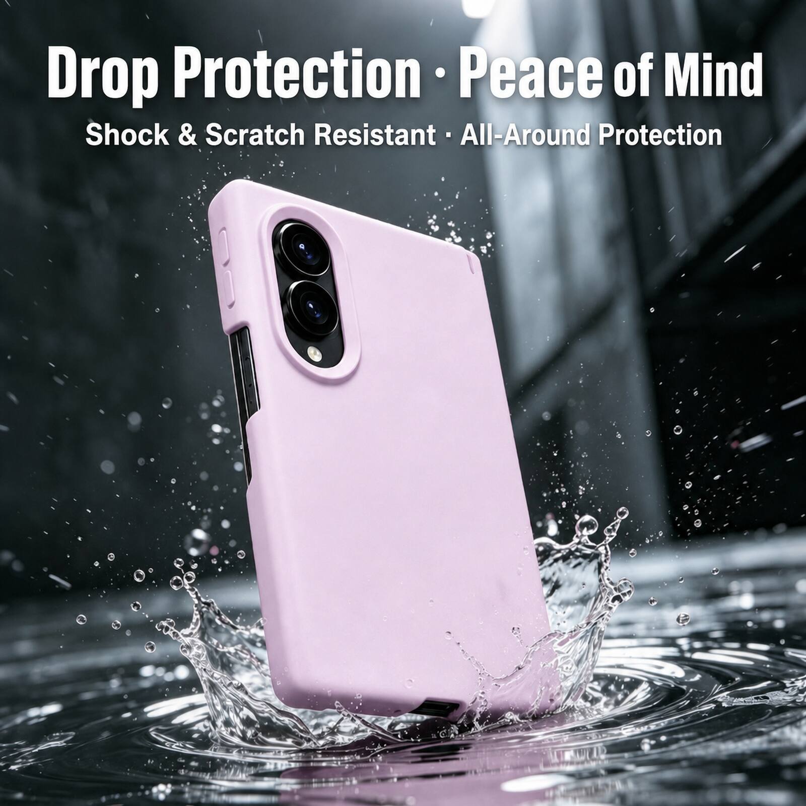 Drop Protection • Peace of Mind  
Shock & Scratch Resistant • All-Around Protection