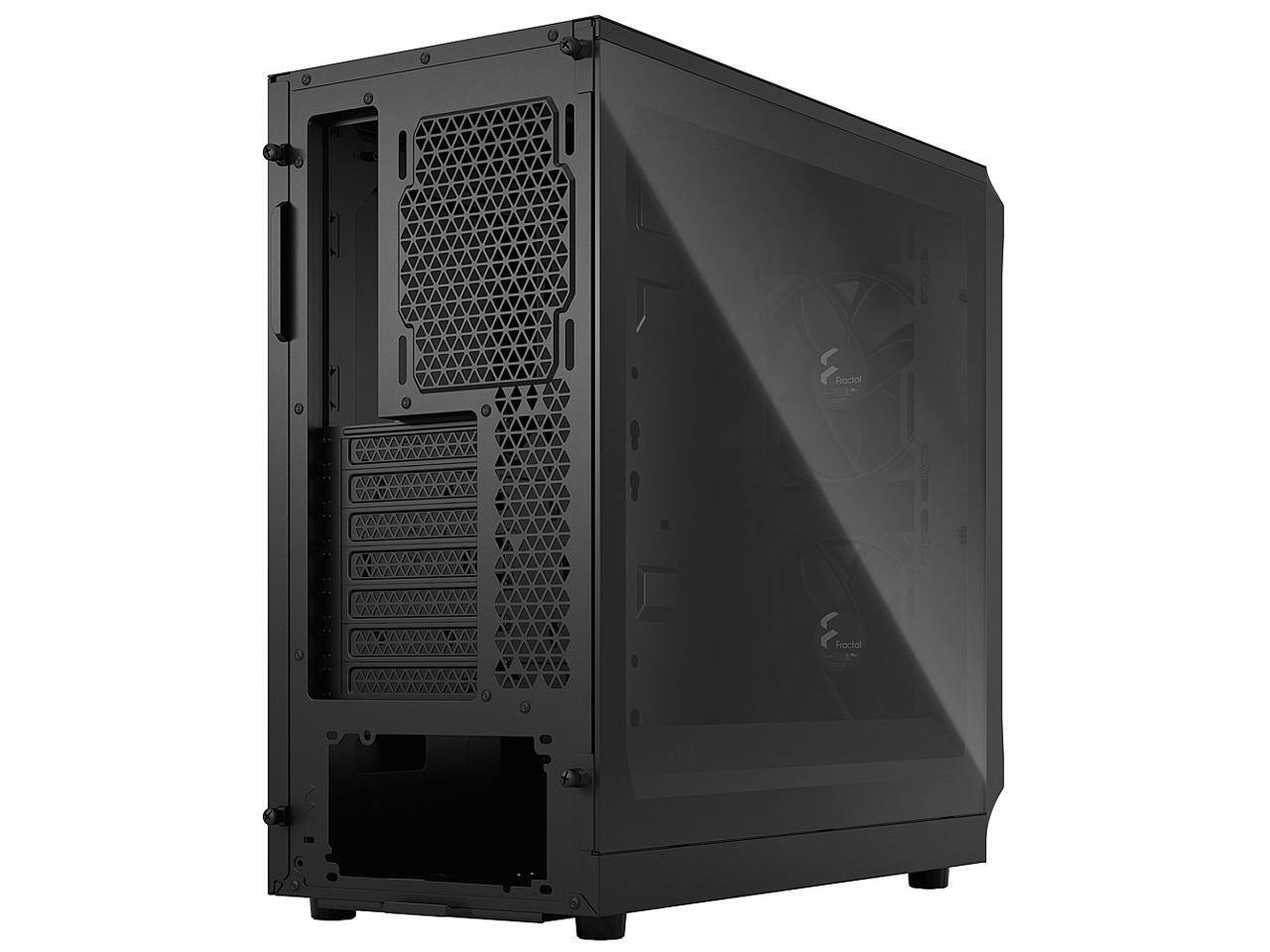 Fractal Design Focus 2 Black ATX mATX Mini ITX Clear Tinted