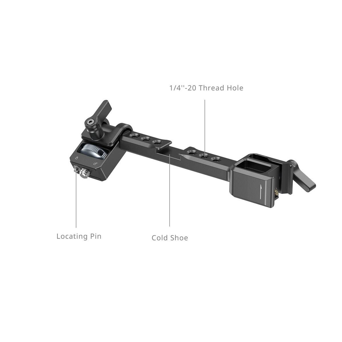 1/4"-20 Thread Hole  
Locating Pin  
Cold Shoe