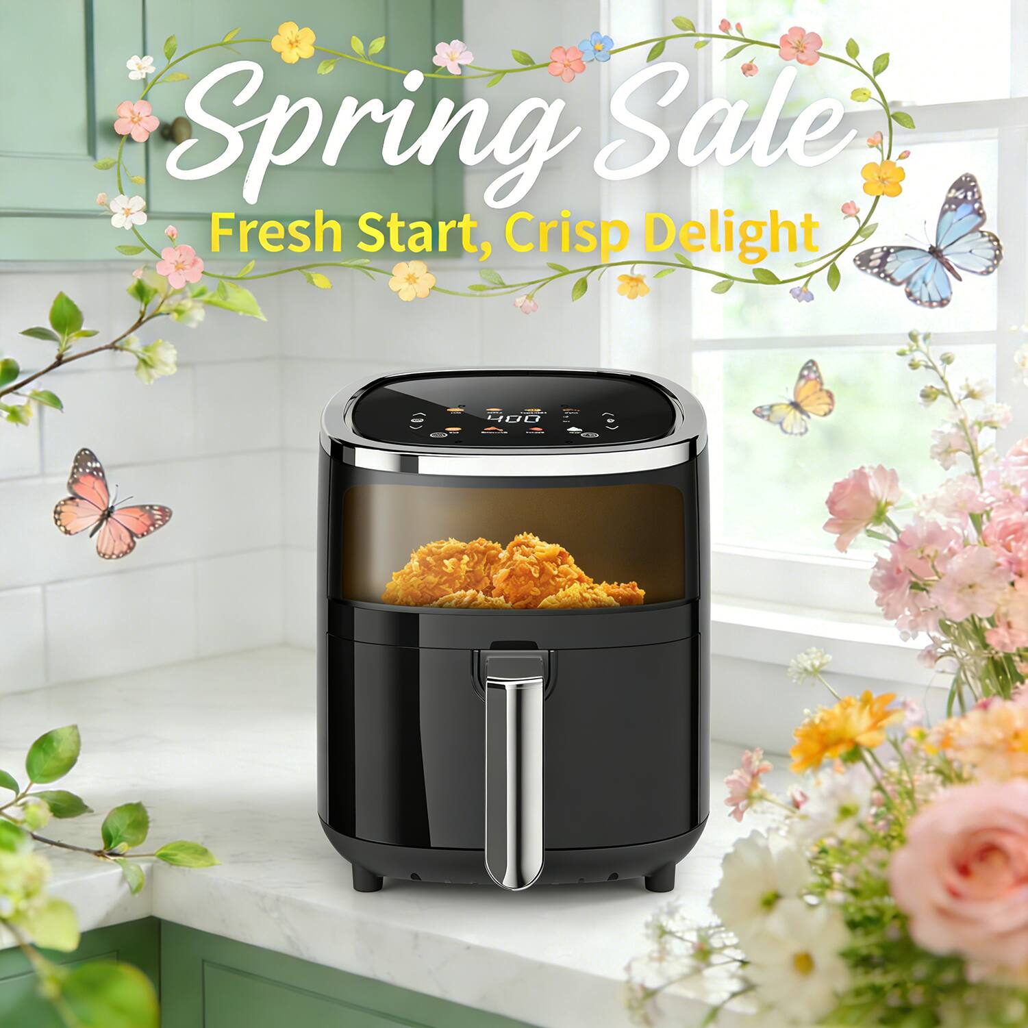 Spring Sale  
Fresh Start, Crisp Delight