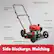 - Engine start/stop control
- Recoil Starter handle
- Knob
- Fuel tank cap
- Rear wheel
- Front wheel
- Cutting height adjustment lever
- Side discharge chute
- Side Discharge, Mulching
- SMART RT SM POWR