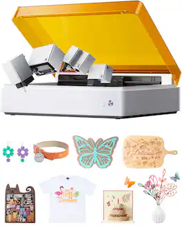 xTool - M1 Ultra Laser Cutter and Engraver Machine, 4-in-1 Craft Machine with 10W Laser Engraver, Inkjet Printing
