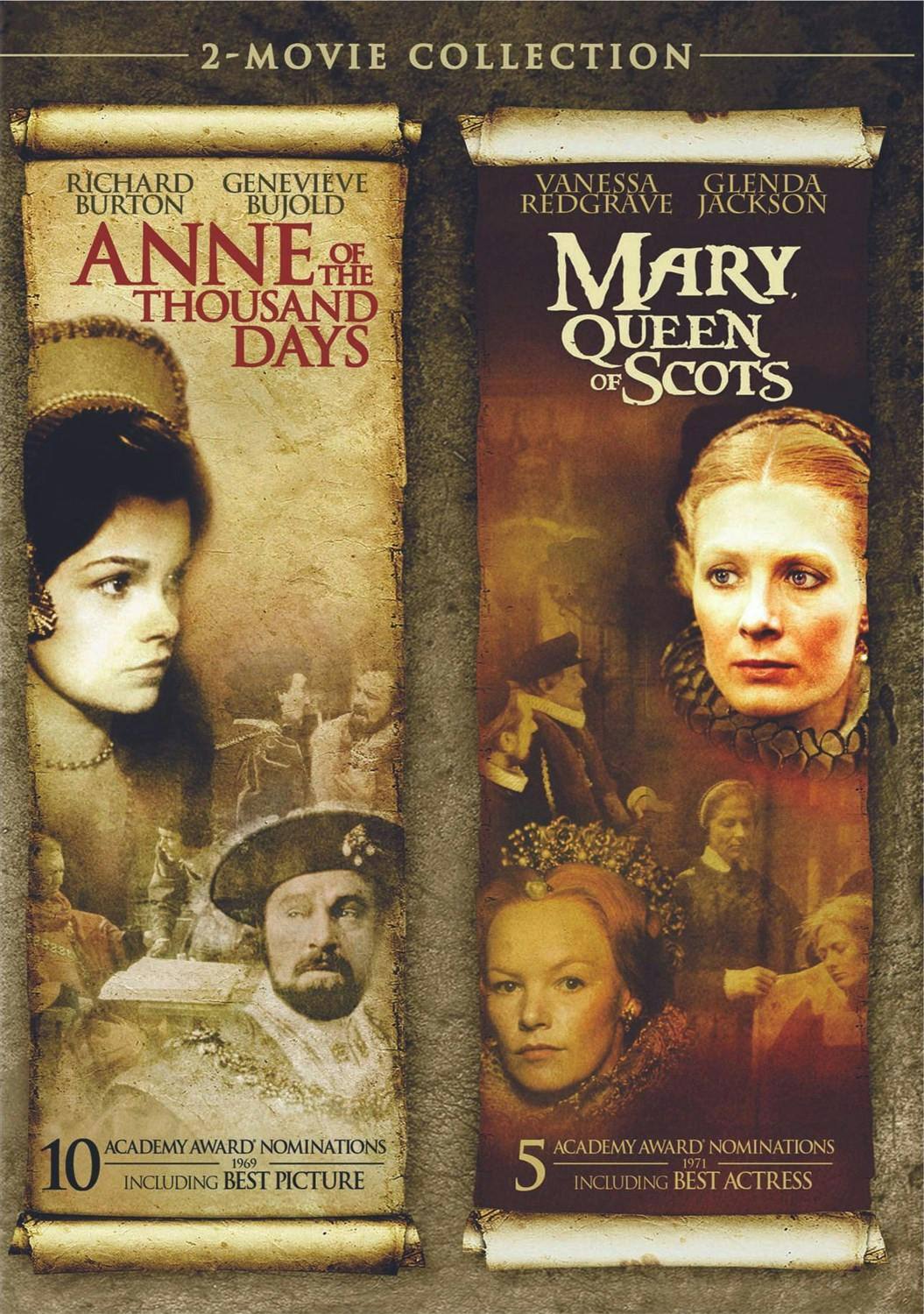 Front. Anne of the Thousand Days/Mary, Queen of Scots (DVD Double Feature) [DVD].