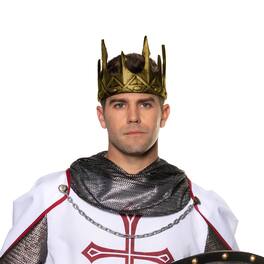Underwraps - King's Crown Foam Adult Costume Accessory - Silver